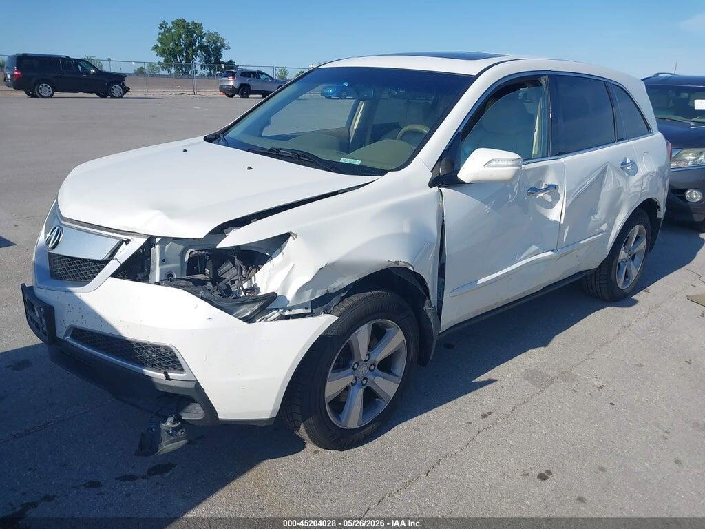 2HNYD2H35CH549415 2012 ACURA MDX photo no. 2