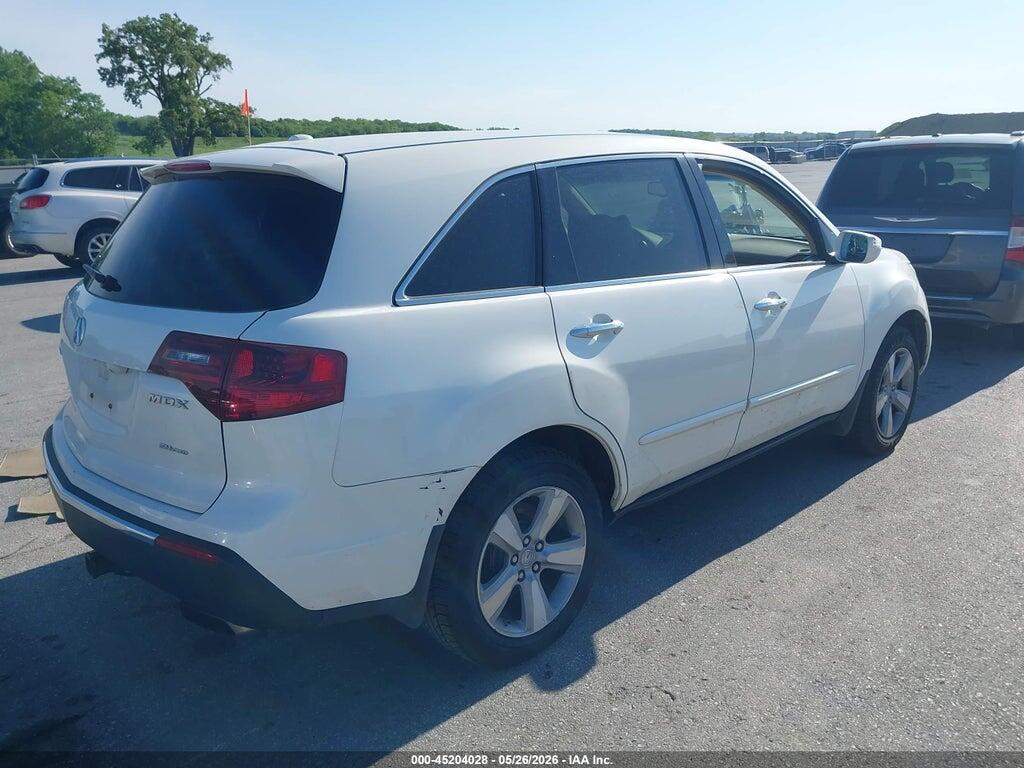 2HNYD2H35CH549415 2012 ACURA MDX photo no. 4