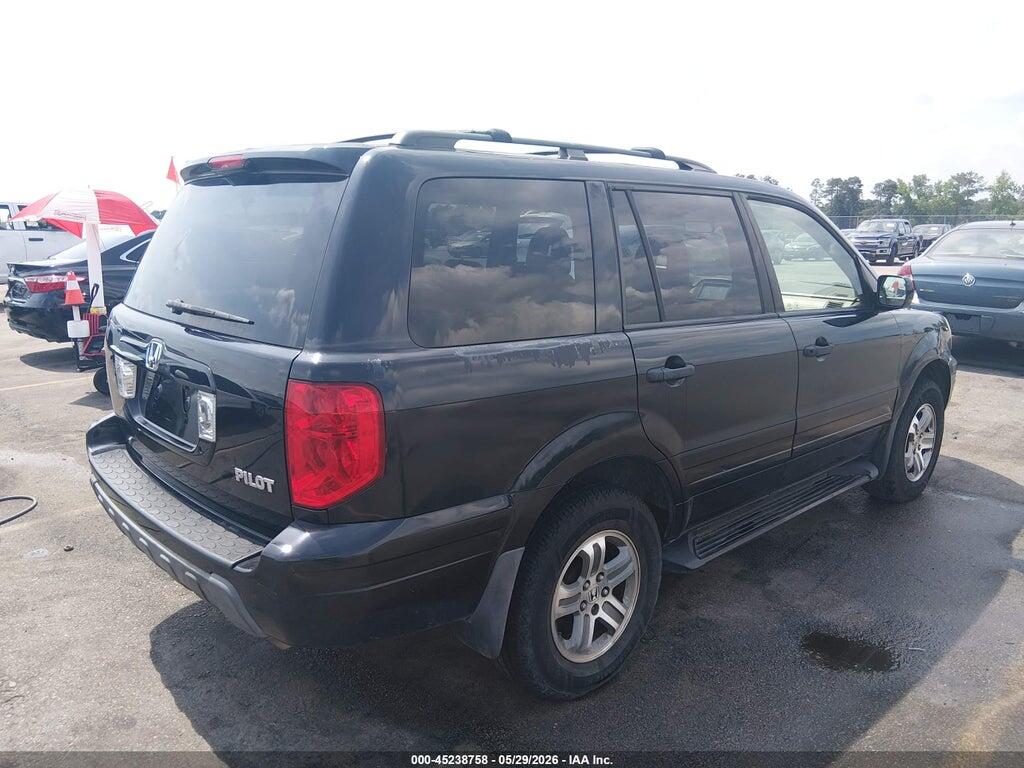 5FNYF18554B001112 2004 HONDA PILOT photo no. 4