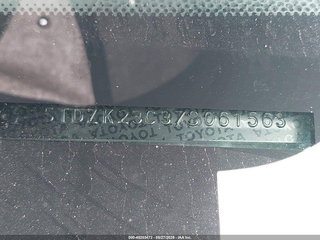5TDZK23C37S061563 2007 TOYOTA SIENNA photo no. 11