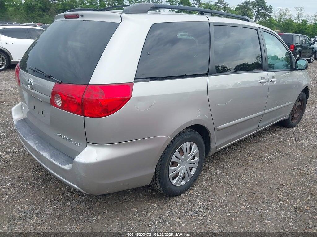 5TDZK23C37S061563 2007 TOYOTA SIENNA photo no. 4