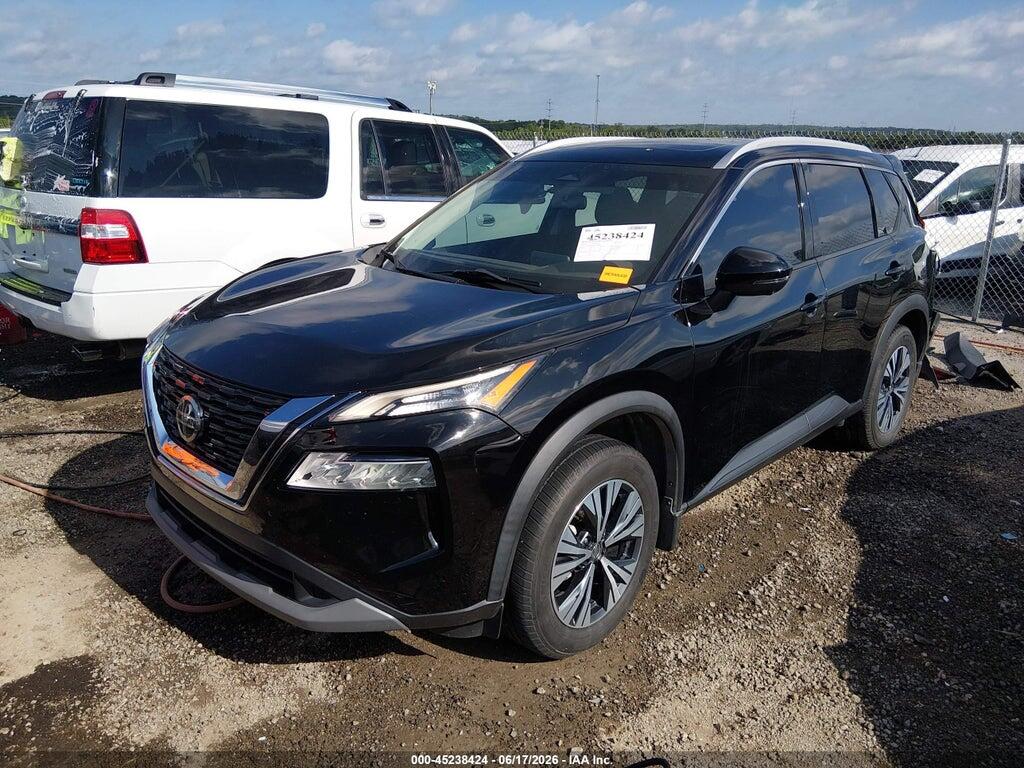 5N1AT3BA2MC796897 2021 NISSAN ROGUE photo no. 2