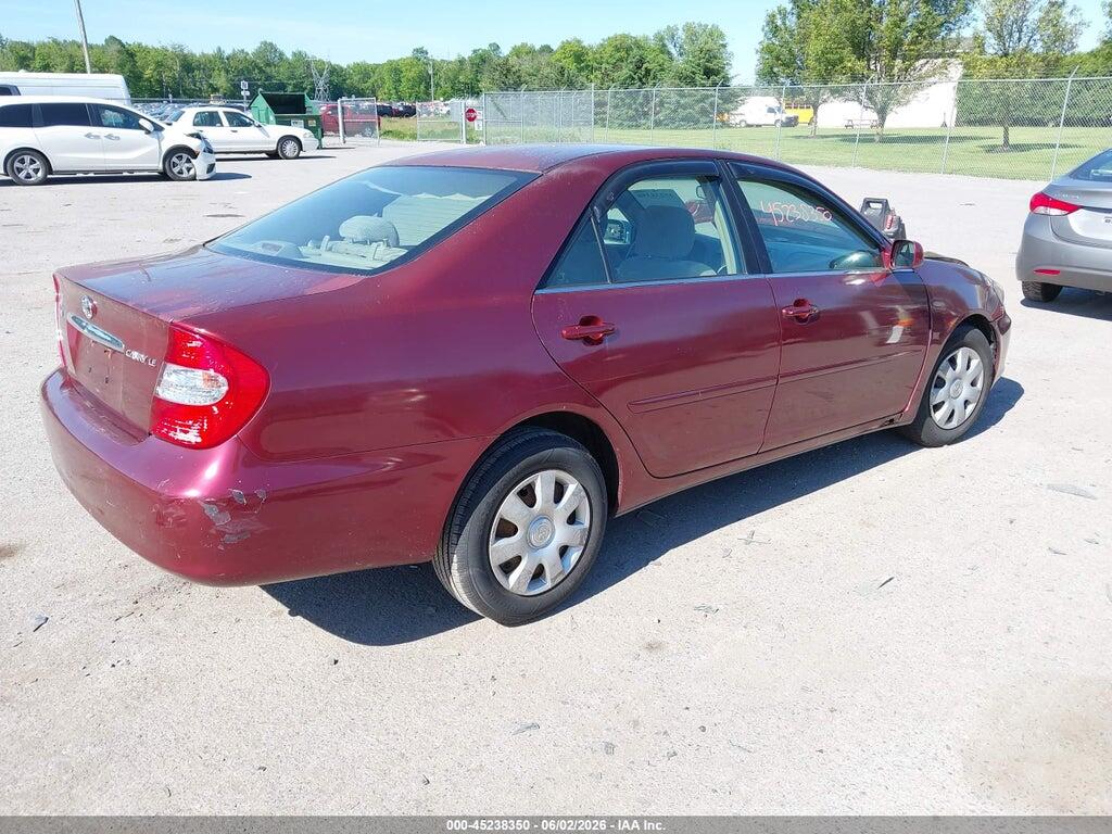 4T1BE32K24U361640 2004 TOYOTA CAMRY photo no. 4