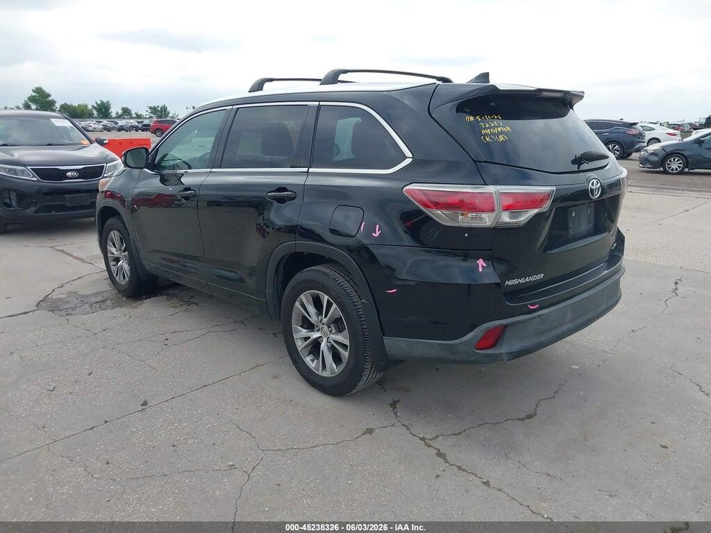 5TDKKRFH9FS087214 2015 TOYOTA HIGHLANDER photo no. 3