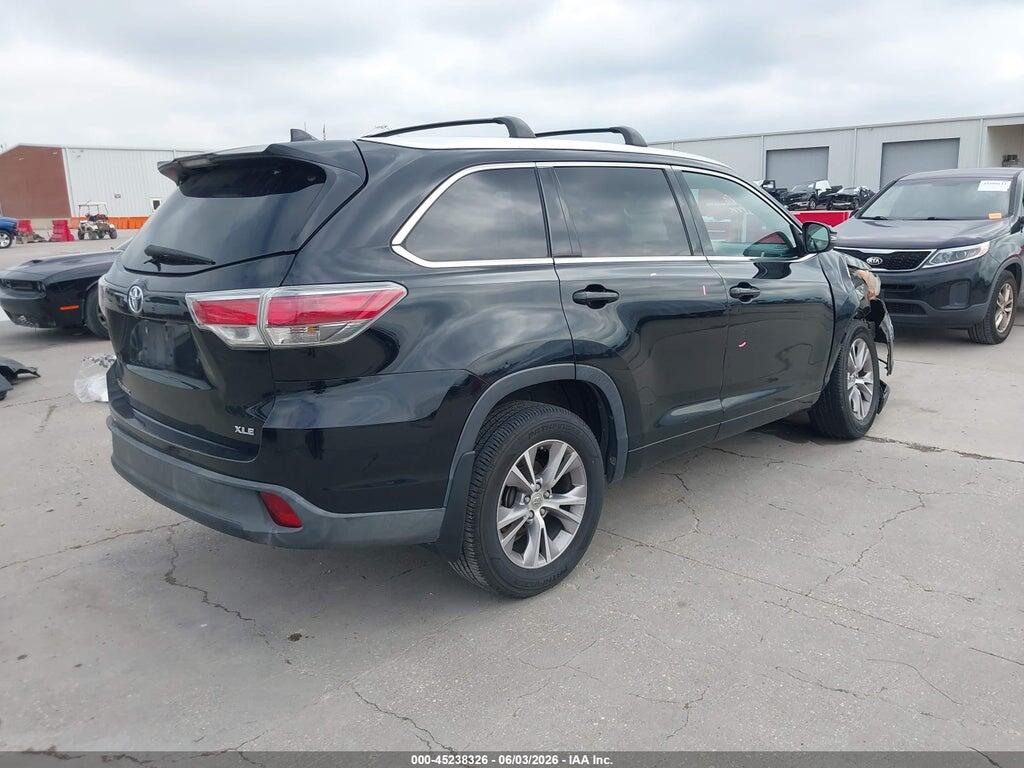 5TDKKRFH9FS087214 2015 TOYOTA HIGHLANDER photo no. 4