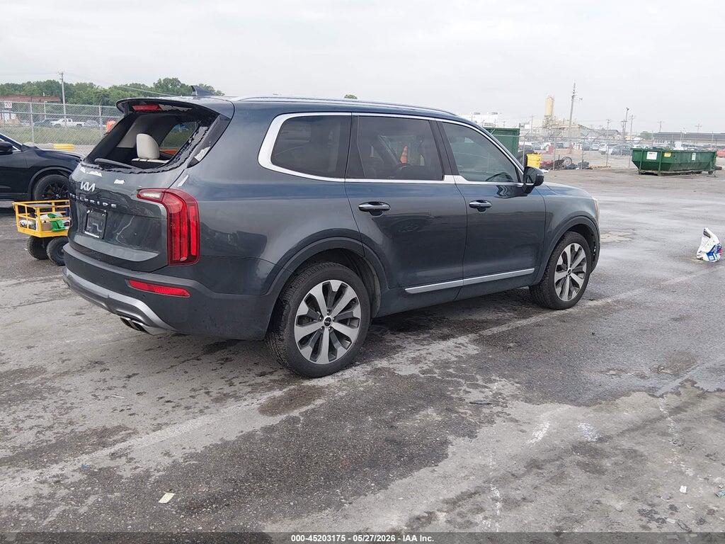 5XYP6DHC8NG292873 2022 KIA TELLURIDE photo no. 4