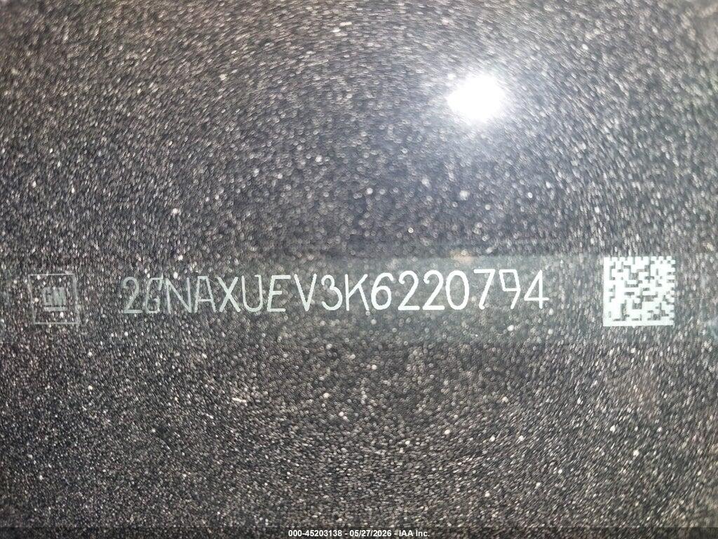 2GNAXUEV3K6220794 2019 CHEVROLET EQUINOX photo no. 9