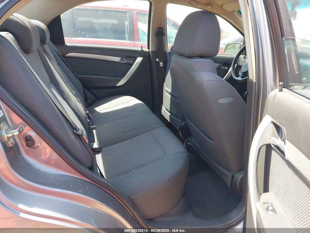 KL1TD5DE0BB219267 2011 CHEVROLET AVEO photo no. 8