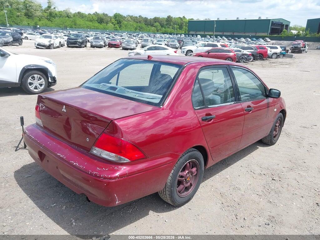 JA3AJ26E13U105920 2003 MITSUBISHI LANCER photo no. 4
