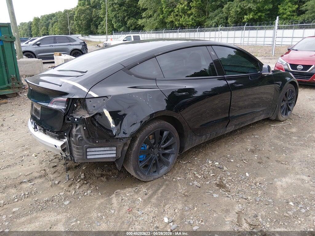 5YJ3E1EB9JF184694 2018 TESLA MODEL 3 photo no. 4