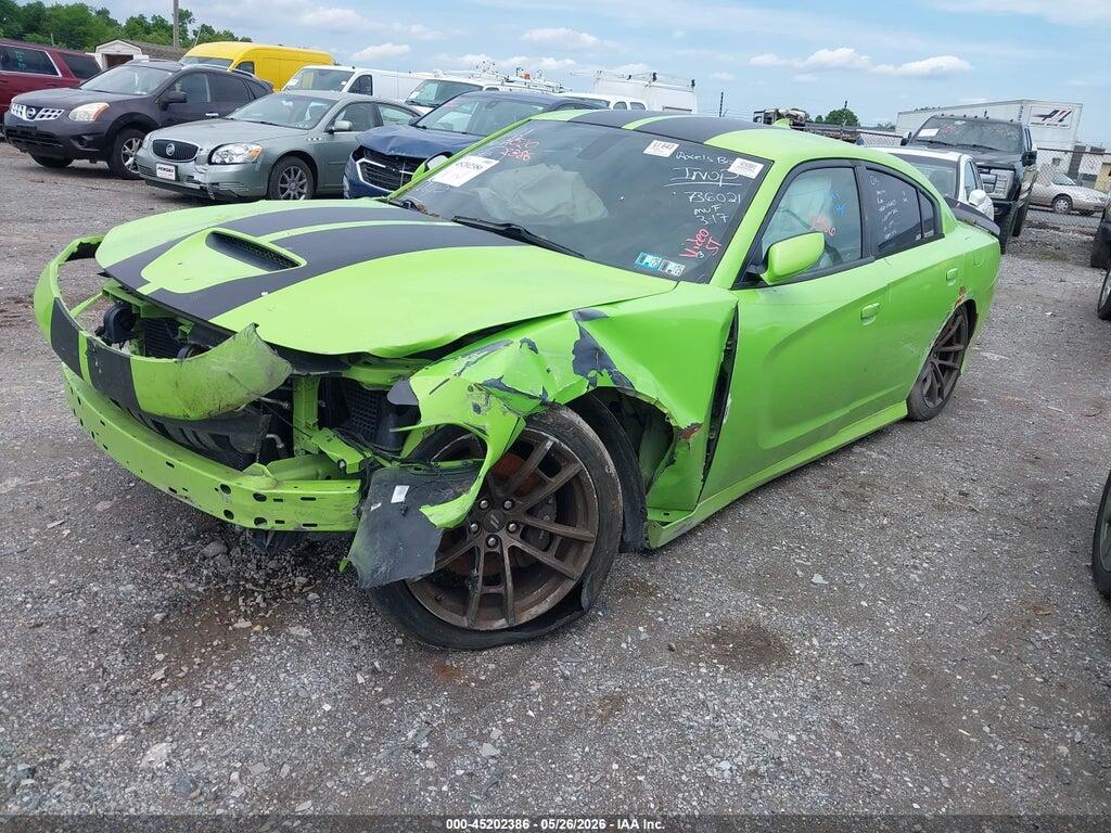 2C3CDXGJXKH736021 2019 DODGE CHARGER photo no. 2