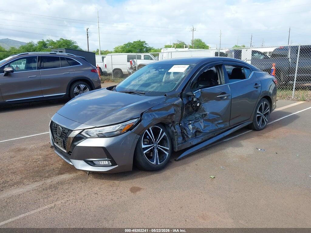 3N1AB8DV9LY294921 2020 NISSAN SENTRA photo no. 2