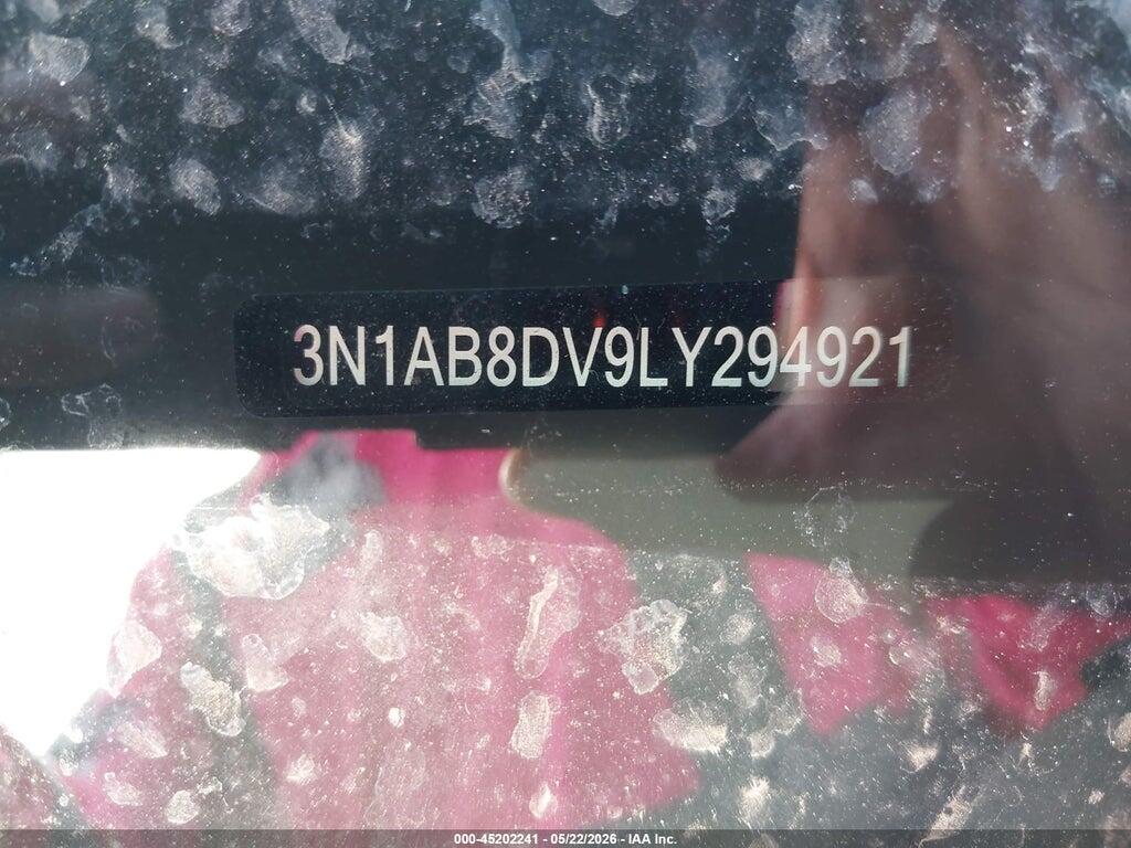 3N1AB8DV9LY294921 2020 NISSAN SENTRA photo no. 9