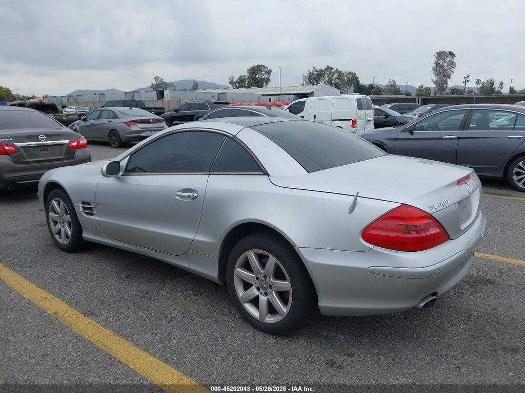 WDBSK75F73F027771 2003 MERCEDES-BENZ SL 500 photo no. 3
