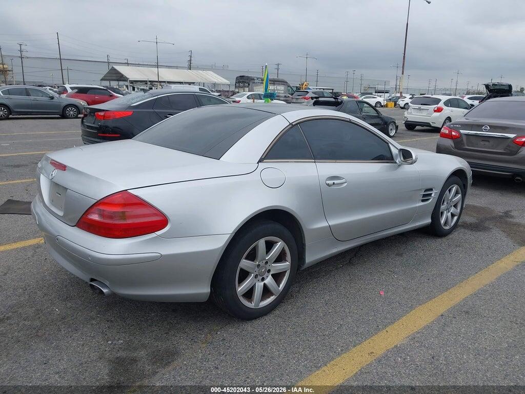 WDBSK75F73F027771 2003 MERCEDES-BENZ SL 500 photo no. 4
