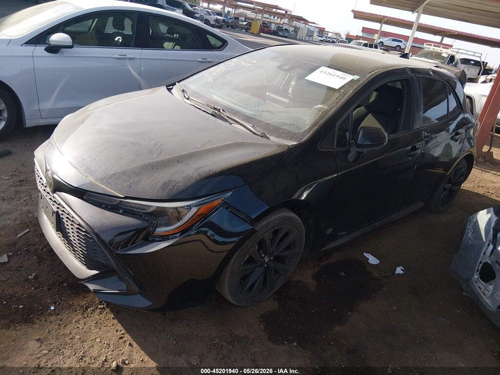 JTND4RBE0L3100925 2020 TOYOTA COROLLA photo no. 2