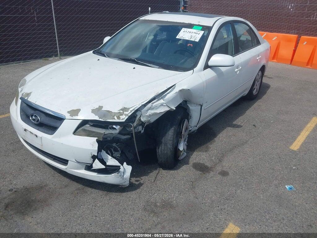 5NPET46C28H340190 2008 HYUNDAI SONATA photo no. 2