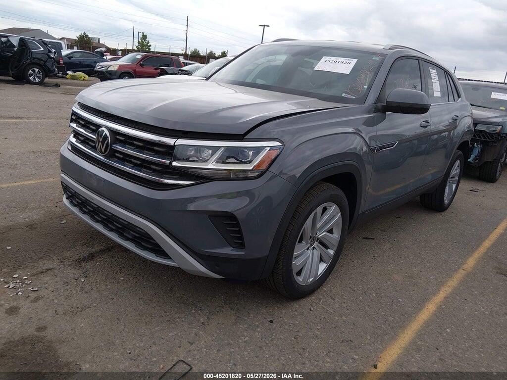 1V2WC2CA8MC206607 2021 VOLKSWAGEN ATLAS CROSS SPORT photo no. 2