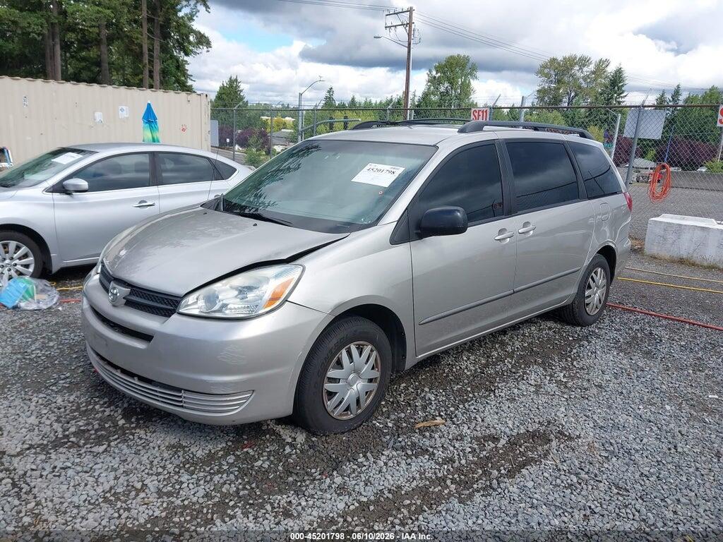 5TDZA23C44S191401 2004 TOYOTA SIENNA photo no. 2