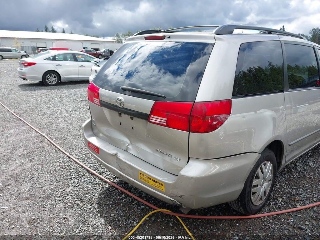 5TDZA23C44S191401 2004 TOYOTA SIENNA photo no. 6