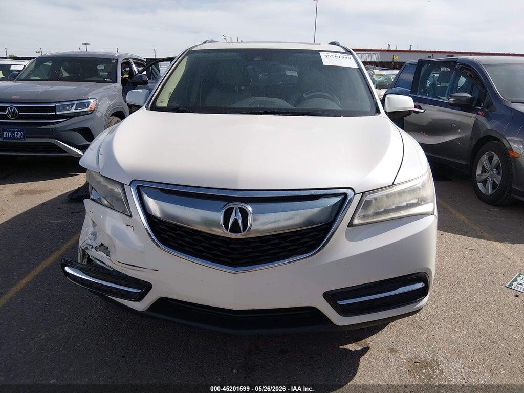 5FRYD4H49GB020487 2016 ACURA MDX photo no. 12