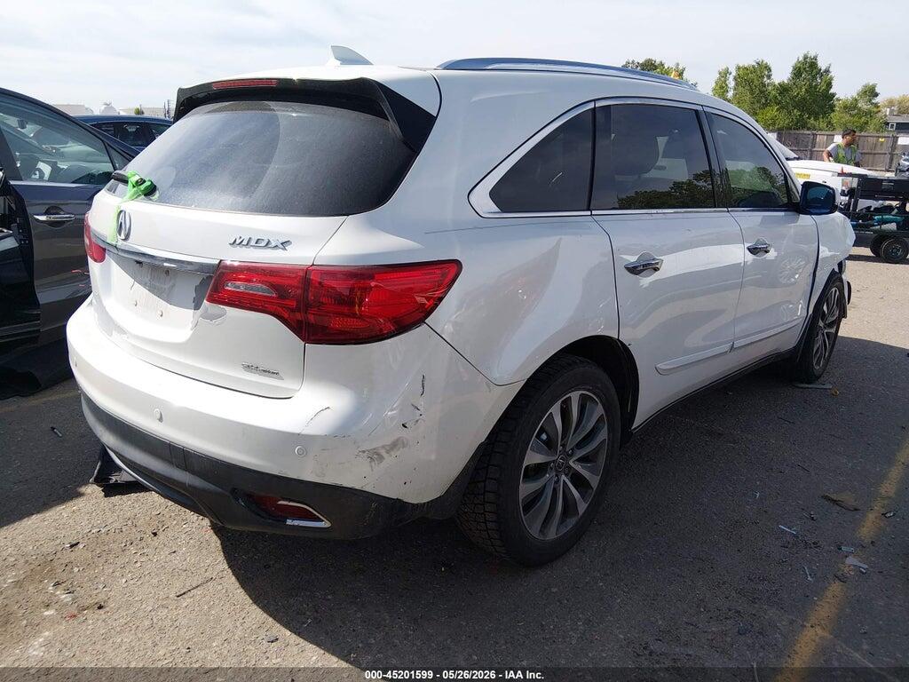 5FRYD4H49GB020487 2016 ACURA MDX photo no. 4