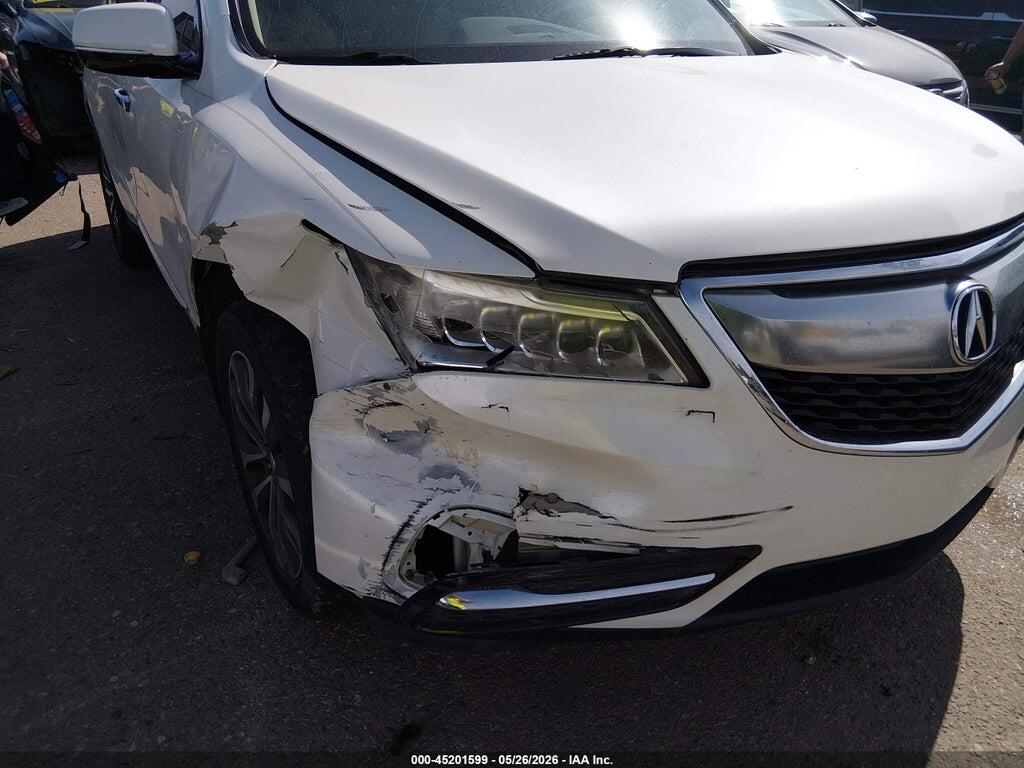 5FRYD4H49GB020487 2016 ACURA MDX photo no. 6