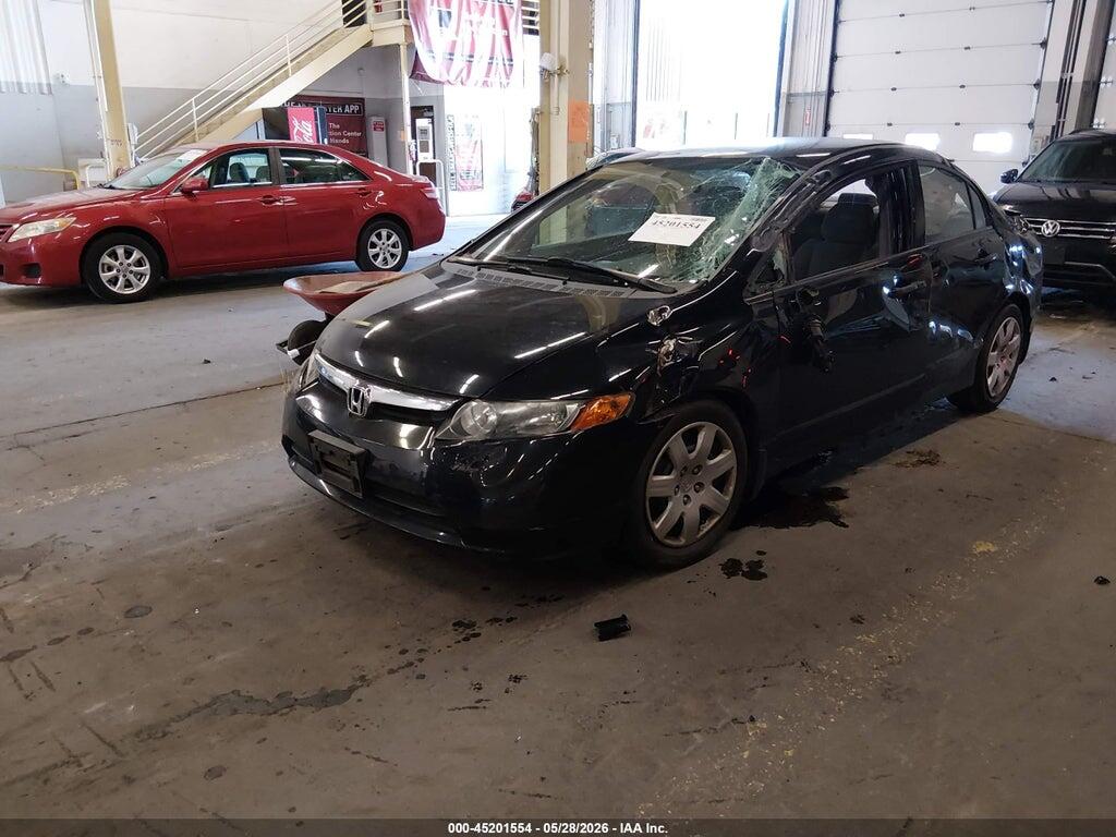 2HGFA16588H348010 2008 HONDA CIVIC photo no. 2