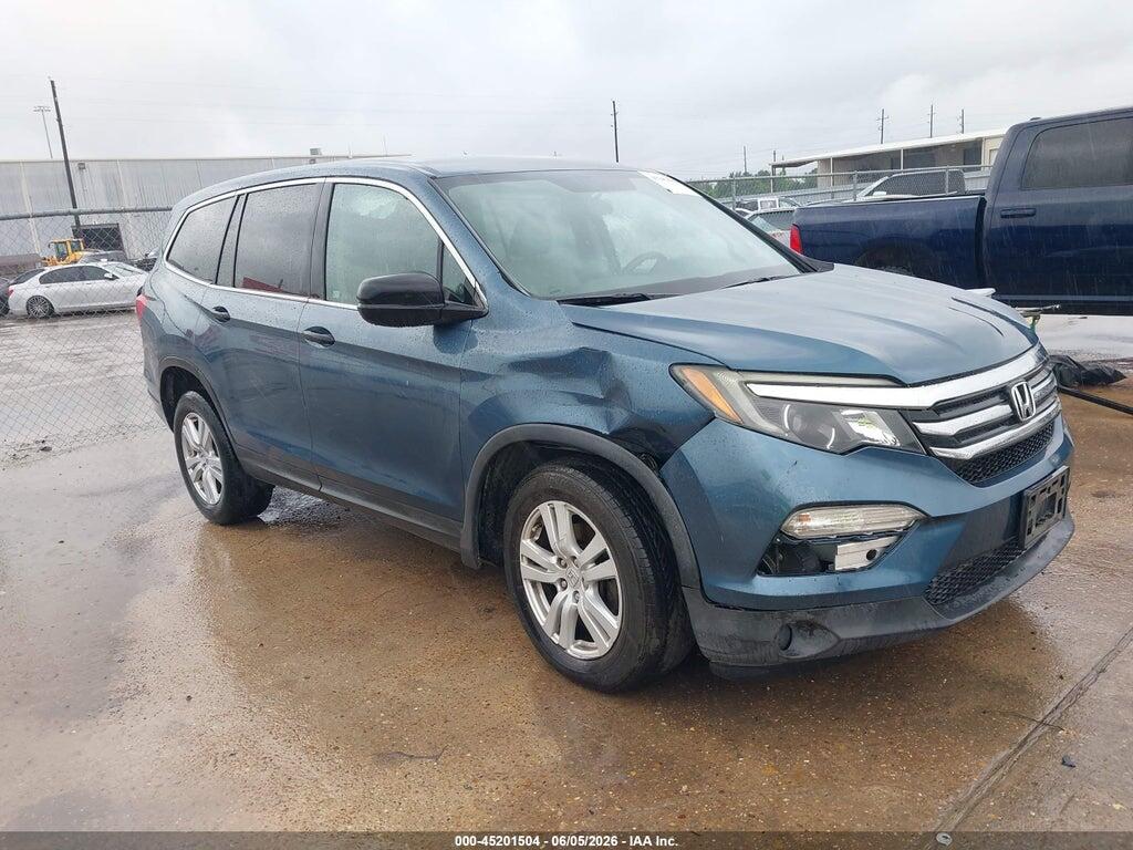 5FNYF6H1XHB021789 2017 HONDA PILOT photo no. 1