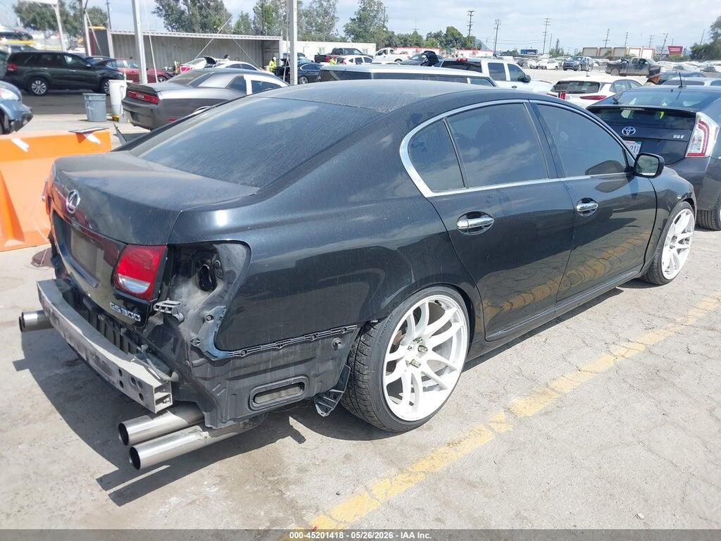 JTHBH96S365004097 2006 LEXUS GS 300 photo no. 4