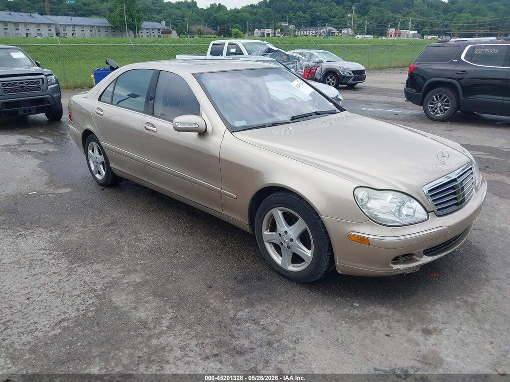 WDBNG75J64A402728 2004 MERCEDES-BENZ S 500 photo no. 1