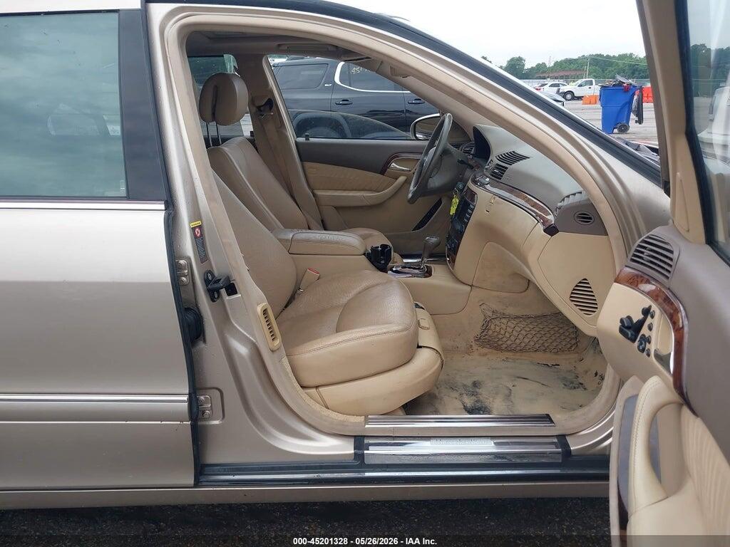 WDBNG75J64A402728 2004 MERCEDES-BENZ S 500 photo no. 5