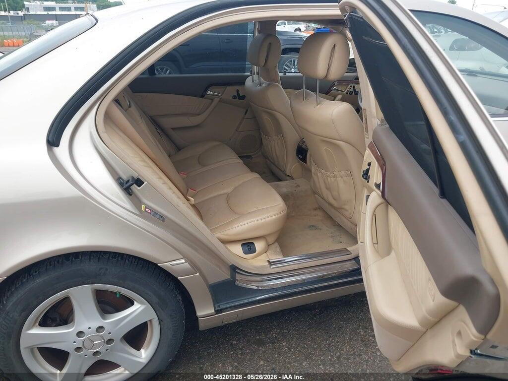 WDBNG75J64A402728 2004 MERCEDES-BENZ S 500 photo no. 8