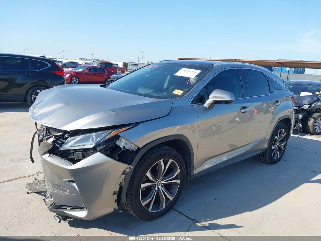 2T2ZZMCA2JC107885 2018 LEXUS RX 350 photo no. 2