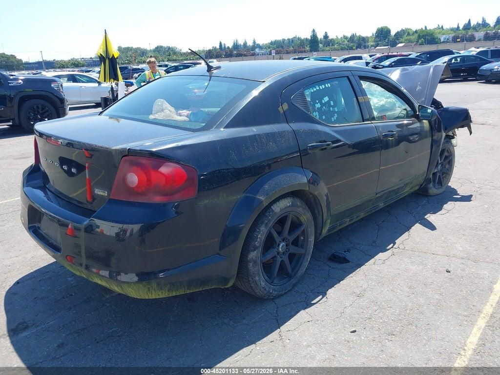 1C3CDZAG8CN309678 2012 DODGE AVENGER photo no. 4