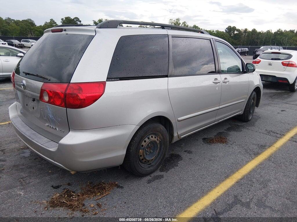 5TDZK23C17S080726 2007 TOYOTA SIENNA photo no. 4