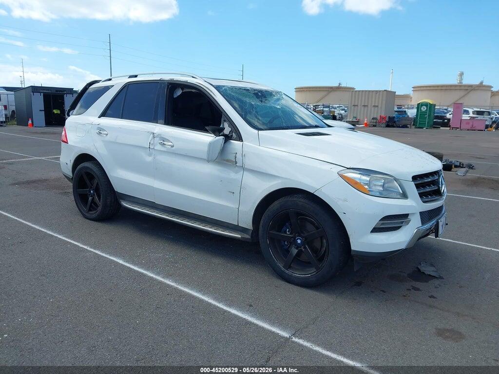 4JGDA5HB6FA545328 2015 MERCEDES-BENZ ML 350 photo no. 1