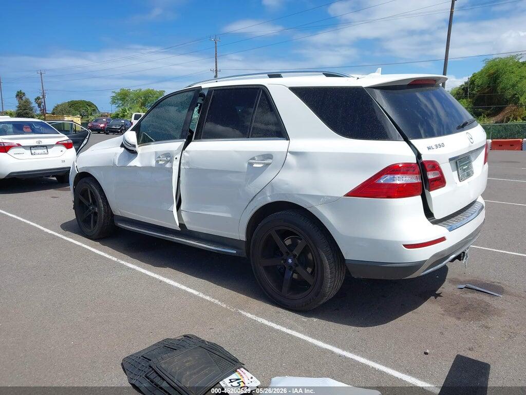 4JGDA5HB6FA545328 2015 MERCEDES-BENZ ML 350 photo no. 3
