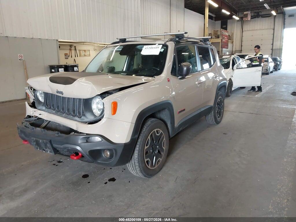 ZACCJBCT4GPD01273 2016 JEEP RENEGADE photo no. 2