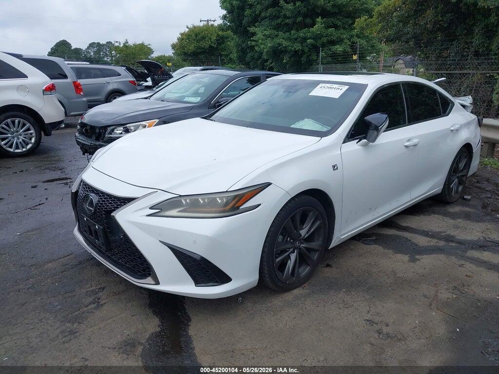 58ABZ1B11KU005265 2019 LEXUS ES 350 photo no. 2