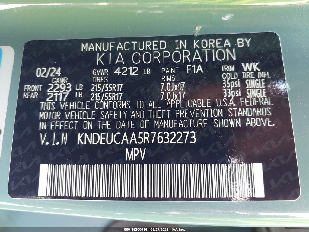 KNDEUCAA5R7632273 2024 KIA SELTOS photo no. 9