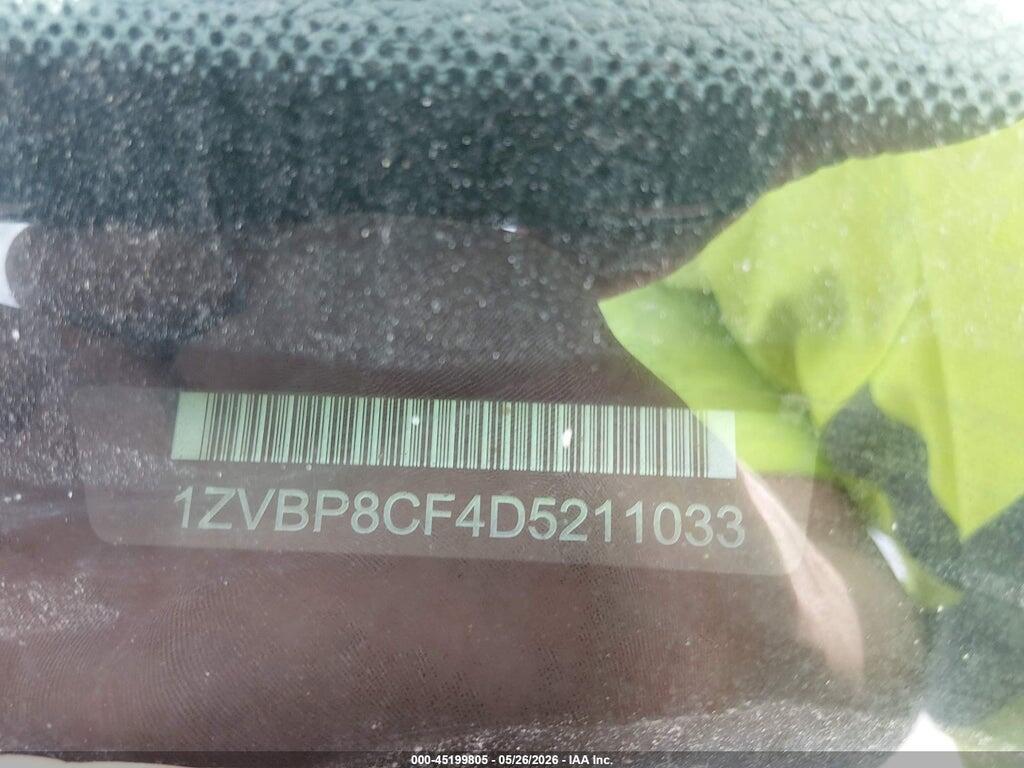 1ZVBP8CF4D5211033 2013 FORD MUSTANG photo no. 9