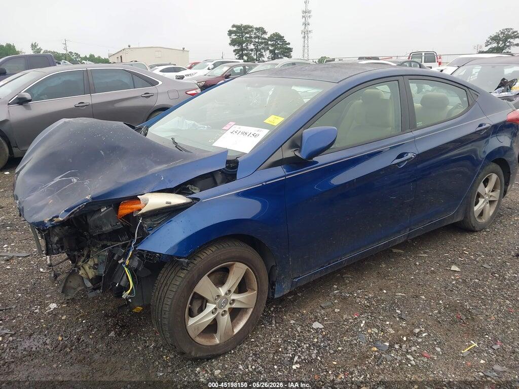 KMHDH4AE1DU632978 2013 HYUNDAI ELANTRA photo no. 2