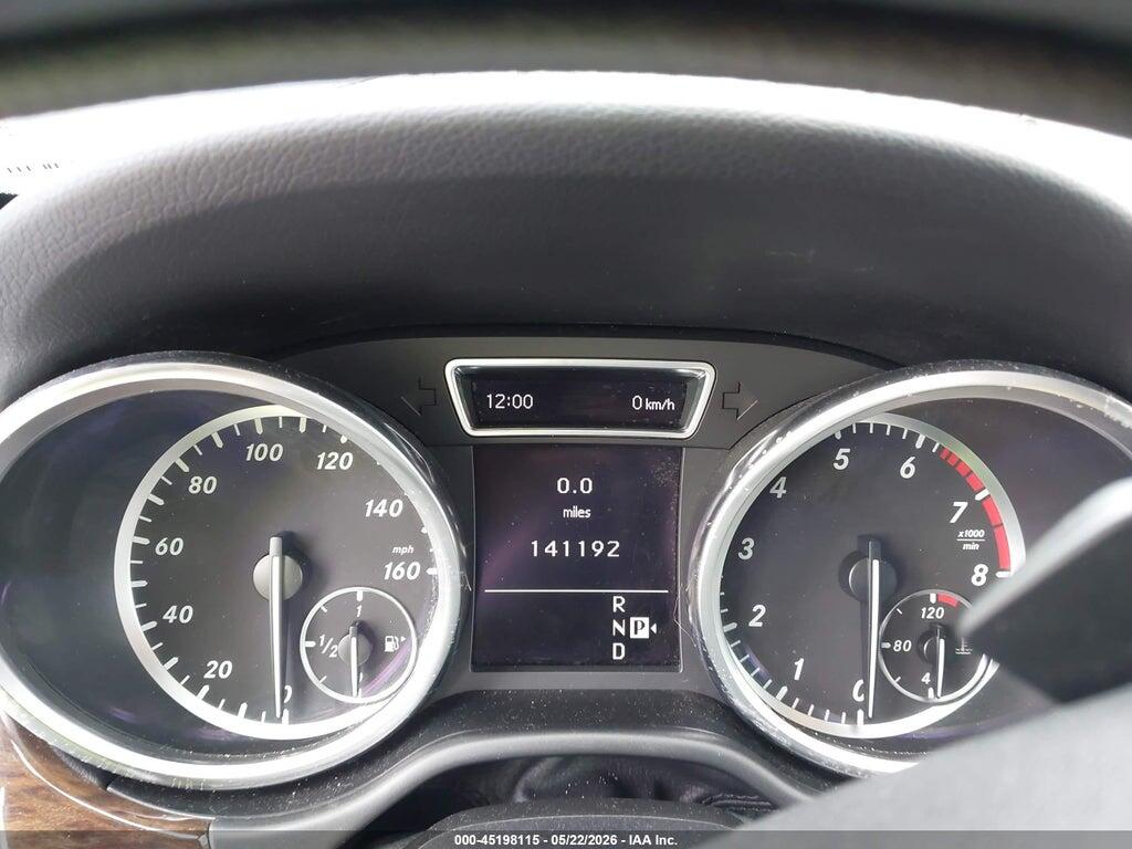 4JGDA5HB8CA011324 2012 MERCEDES-BENZ ML 350 photo no. 7