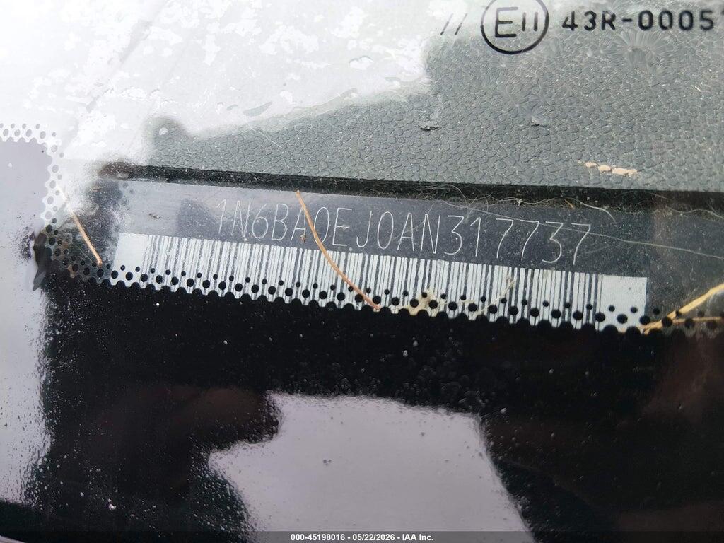 1N6BA0EJ0AN317737 2010 NISSAN TITAN photo no. 9
