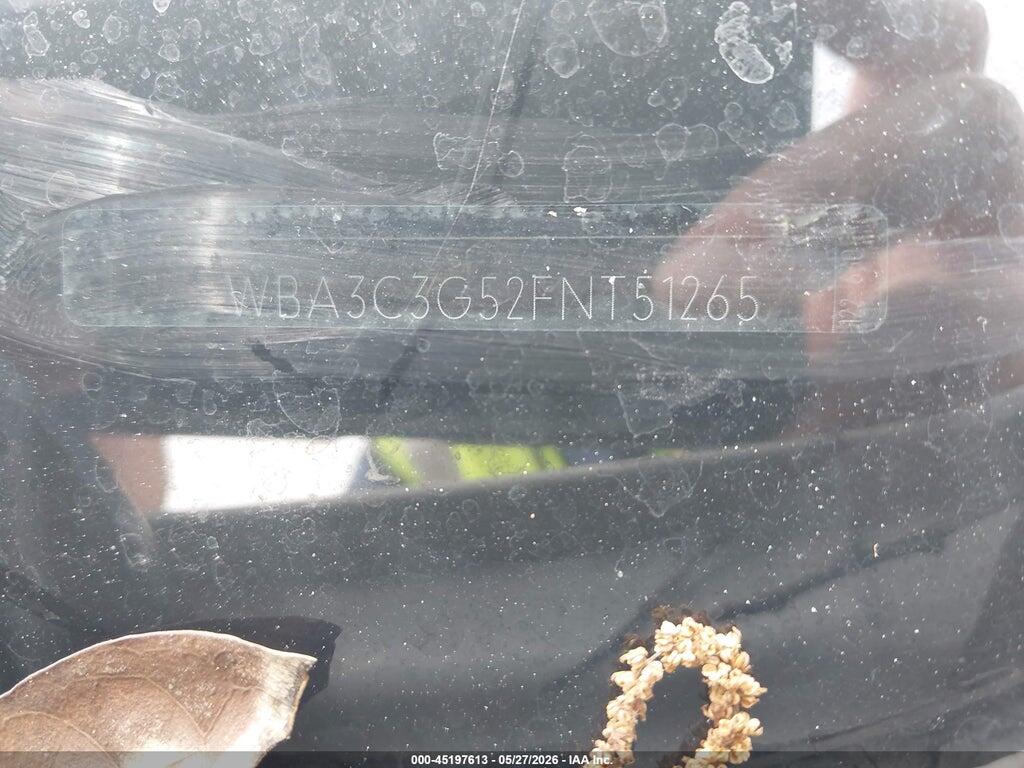 WBA3C3G52FNT51265 2015 BMW 320I photo no. 9