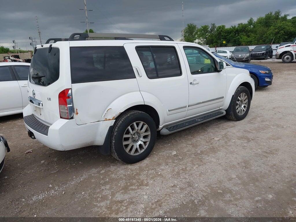 5N1AR1NB0BC609046 2011 NISSAN PATHFINDER photo no. 4