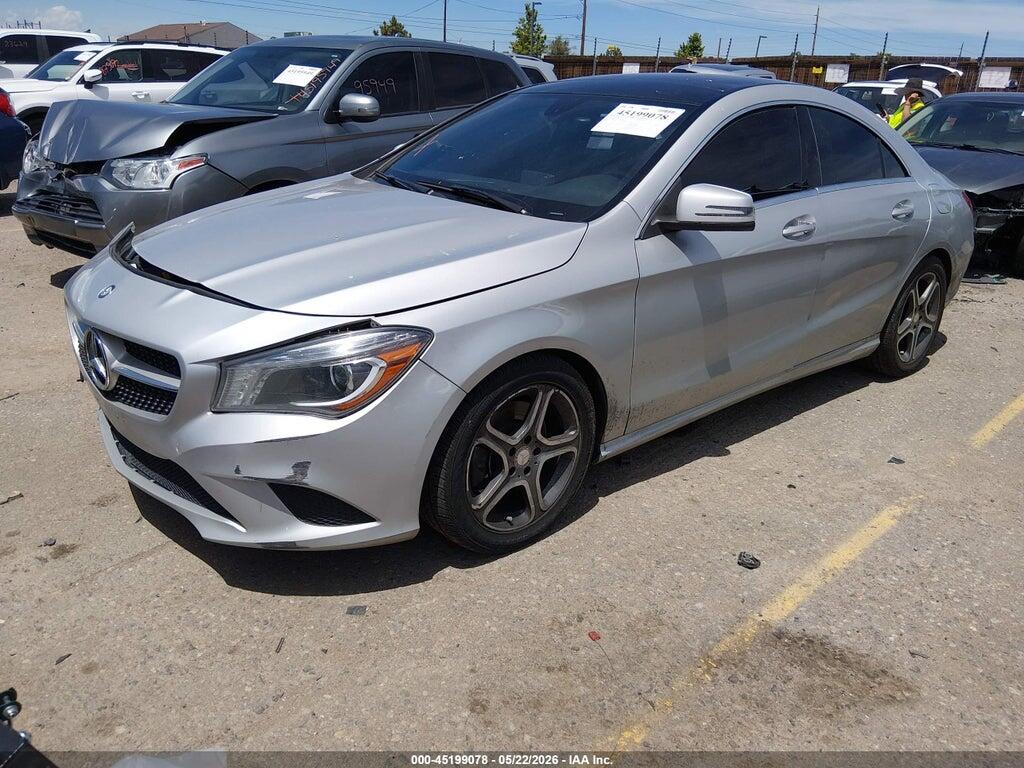 WDDSJ4GB7EN072558 2014 MERCEDES-BENZ CLA 250 photo no. 2