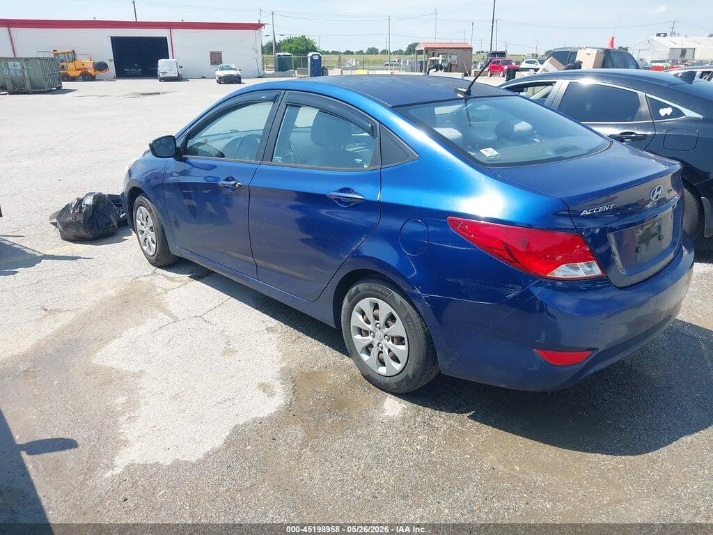 KMHCT4AE7FU816996 2015 HYUNDAI ACCENT photo no. 3