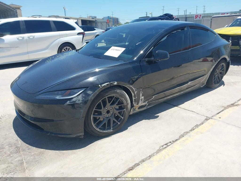 5YJ3E1EA2TF142765 2026 TESLA MODEL 3 photo no. 2